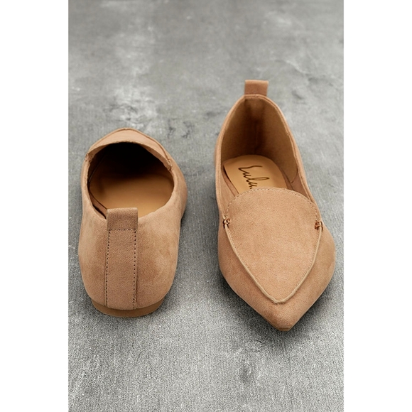 NEW Lulu's Emmy Camel OR Leopard Suede Loafers - Picture 12 of 14